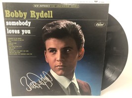 Bobby Rydell Signed Autographed &quot;Somebody Loves You&quot; Record Album - £47.78 GBP