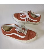 VANS off the wall Brick Red Suede Low Top Men 7, Women 8.5 Outdoors Casual - $327.36 MXN