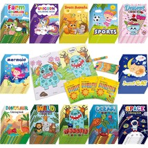 144 Pcs Coloring Books With Crayons For Kids Dinosaur Animal Unicorn Oce... - £58.96 GBP