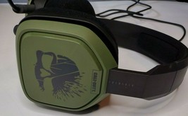 ASTRO GAMING A10 CALL OF DUTY WIRED STEREO GAMING HEADSET (GREEN/BLACK) - $34.99