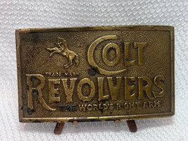 Colonial Williamsburg VA Metalcrafters C-156 Brass Colt Revolvers Belt B... - £23.42 GBP