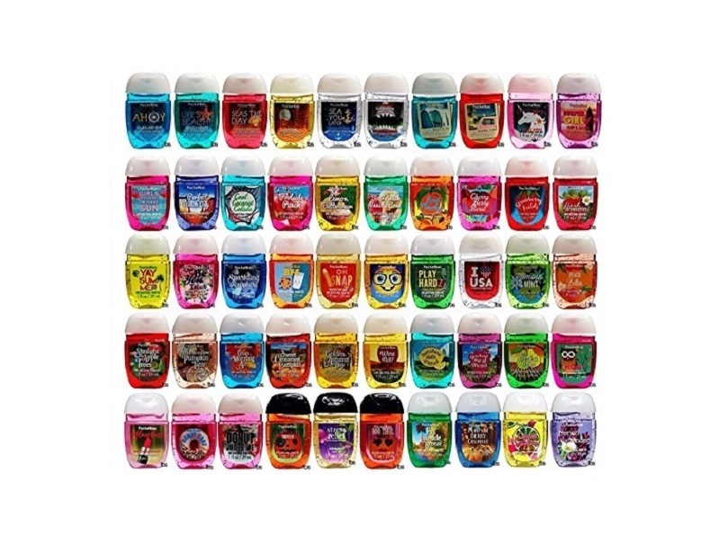 Bath & Body Works PocketBac Assorted Anti Bacterial Sanitizing Hand Gel 20 Pack