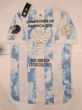 Messi Argentina 2021 Copa America Champions Special Edition Match Home Jersey - £79.93 GBP