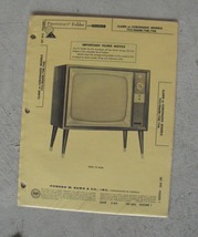 Vintage 1964 Booklet - Howard Sams Television Service Clark or Coronado ... - £13.23 GBP