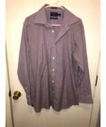 Black Brown 1826 Fitted Non Iron Mens 16.5 34 Egyptian Cotton Button Up ... - €9,29 EUR