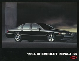 1994 Chevrolet IMPALA SS intro sales brochure sheet US 94 LT1 Chevy - $10.00