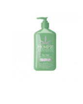 TEA TREE HERBAL BODY MOISTURIZER WITH TEA TREE OIL 17OZ HEMPZ-NEW - $23.74