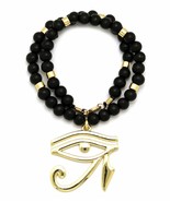 [Icemond] Egyptian Eye of Horus Pendant Necklace - 2 Colors - £14.89 GBP