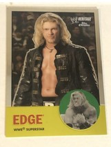 Edge WWE Heritage Chrome Topps Trading Card 2007 #16 - £1.54 GBP