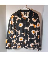 Adidas x Marimekko Womens Floral Full Zip Track Jacket Fleece Unikko Pop... - $1,795.18 MXN