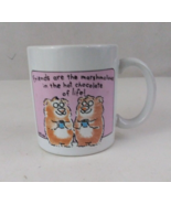 Vintage Hallmark Shoebox Greetings Friends Are The Marshmallows 3.75&quot; Co... - $11.87