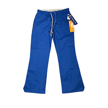 Landau Scrub Bottom Size Petite Small Blue Stretch Modern Fit Womens 32X29 - $17.81