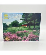 Vintage Golden Guild 500 Piece Jigsaw Puzzle Wisconsin Garden 1984 Sealed - $14.25