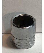 S-K TOOLS 3/8 Drive Socket, 12 Point, Model 45122, Size 11/16”, USA  - €7,92 EUR