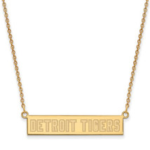 SS GP  Detroit Tigers Small Bar Necklace - $97.17