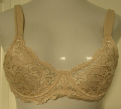 Leading Lady Underwire Bra Size 34A Style 5044 Beige NWOT - $14.80