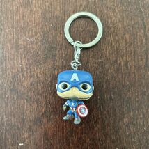Funko Marvel Mini Figure Keychain CAPTAIN AMERICA Bobble-Head - $4.46