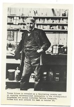 B &amp; W, 5 by 7 inch Photo-Inventor Thomas Edison-Book PR Picture - £7.42 GBP