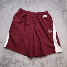 Under Armour Shorts Youth L Red Loose Fit Cargo Lightweight Athletic Casual - $22.75