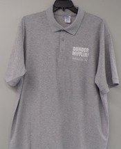 The Office TV Show Dunder Mifflin Mens Embroidered Polo XS-6XL, LT-4XLT New  - £21.01 GBP+