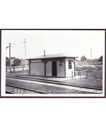 Flagg Street Train Station Depot RPPC - Bridgewater, MA Real Photo Postcard - €13,43 EUR