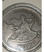 Chile 1923 20 Centavos Vulture animal 192008 c - $43.20 CAD