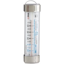 Winco Refrigerator/Freezer Thermometer with Suction Cup, 3-1/2-Inch by 1... - £12.87 GBP