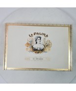 La Palina El Diario Cigar Box Wood 9x6x2 Inch EMPTY Tobacciana - $22.62