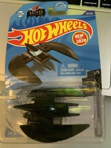 Hot Wheels 56/250 BATPLANE Black DC Batman 1/5 The Animated Series - $11.76