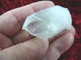 (R200-40) Clear white Quartz crystal points Hot Springs Arkansas metaphysical - £11.15 GBP