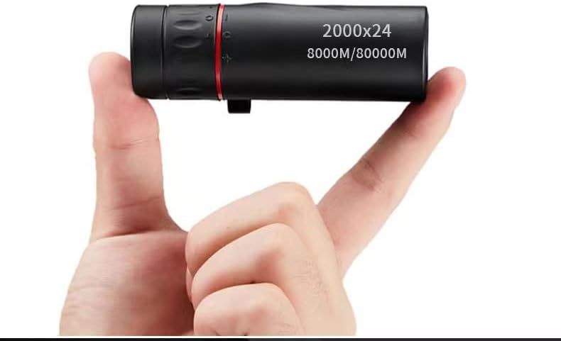 The 2000X24 Monocular Focus Optics Telescope Is A Lightweight, Portable, - $26.99