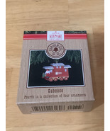 Hallmark Keepsake Miniature Ornament Caboose 4th in Claus and Co. R.R. S... - €6,67 EUR