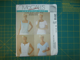 McCall's 2818 Size 8 10 12 Misses' Top Shirt Blouse - $12.86