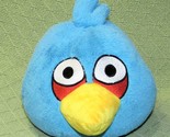 7&quot; ANGRY BIRDS BLUE JIM JAY COMMONWEALTH STUFFED ANIMAL CHARACTER TOY 2010 - $10.80