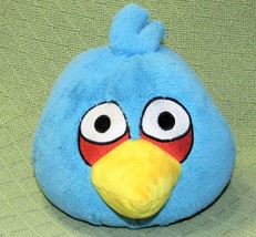 7&quot; Angry Birds Blue Jim Jay Commonwealth Stuffed Animal Character Toy 2010 - £8.63 GBP