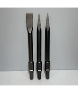 3pc Chisel &amp; Point 30mm Hex To Fit Makita HM1303 HM1304  HM1400 H1317C H... - $54.73 CAD
