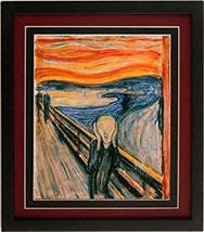 Framed art print &quot;The Scream&quot; by Munch - £43.96 GBP