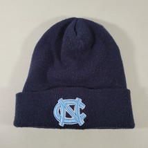 NCAA North Carolina Tar Heels Knit Hat Cap Beanie Embroidered Logo / Patch - £6.90 GBP