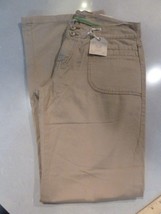 Aeropostale womans Low rise Flare Pants 11/12 L Golden Tan w 34 I 34 - $19.68