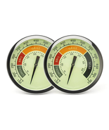 BBQ Thermometer Gauge 2pc for Oklahoma Joe’s Smoker Charcoal Pellet Wood... - $63.83 CAD
