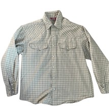 Western Pearl Snap Shirt Size L Long Sleeve / Outback Rider - $19.79