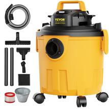 VEVOR Shop Vacuum Wet And Dry, 5 Gallon 6 Peak HP Wet/Dry Vac, Blower Fu... - $51.90