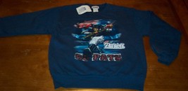 New England Patriots Nfl Football Sweatshirt Youth Medium New w/ Tag - $18.32