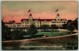 Montante Gradevole Casa Jefferson Massachusetts Ma 1912 DB Cartolina J10 - £8.20 GBP