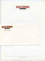 Gold Strike Casino Resort Biloxi Mississippi Stationery &amp; Envelope - £12.46 GBP