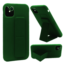 Foldable Magnetic Kickstand Case Cover for iPhone 12 Pro Max 6.7&quot; ARMY GREEN - £6.73 GBP