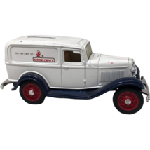 VTG Ertl Smoke Craft 1932 Ford Delivery Panel Van Bank Piggy w/ Key - £14.78 GBP