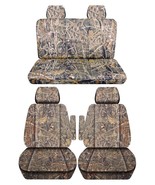Truck seat covers Fits 1995-1998 Chevy C/K 1500 Front buckets and Rear b... - $169.99