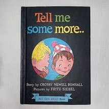 Vintage i Can Read Book Tell Me Some More Crosby Newell Children Reading - £21.36 GBP
