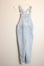 Girls YOUTH Classic Jordache Brand Blue Striped Overalls Size XXL (18) - £11.97 GBP